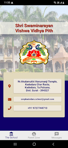 Android application Shri Swaminarayan VVP screenshort
