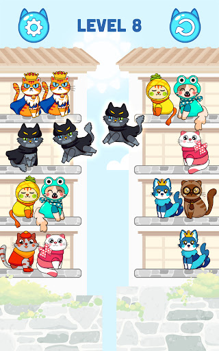 Cat Color Sort Puzzle 1.0.1 screenshots 9
