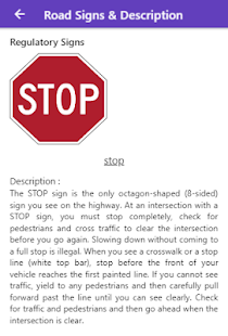 Practice Test USA & Road Signs 2.1.2 Screenshots 14