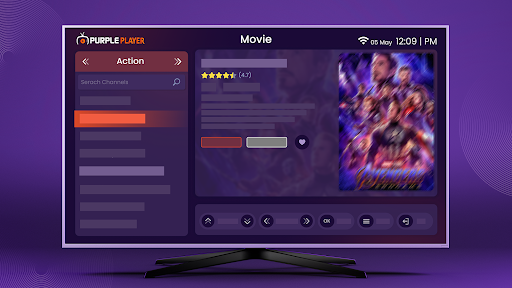 Purple Easy - IPTV Player Screen 3