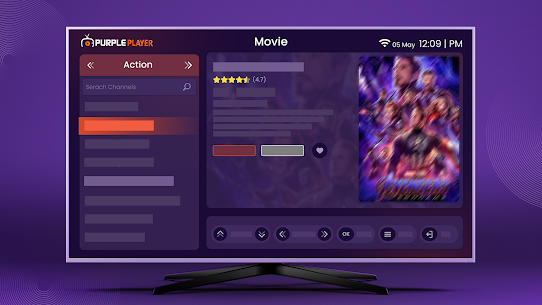IPTV Easy Purple Player android oyun indir 3