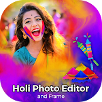 Cover Image of डाउनलोड Holi Photo Editor and Frame 2021 5.0 APK