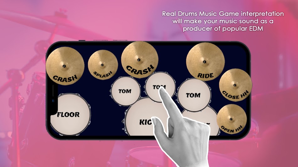 #5. Drum Pad Machine - Music Maker (Android) By: DBTech Developer
