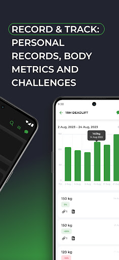 Screenshot of FITR - Client App