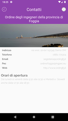Ordine Ingegneri Foggia Screen 2