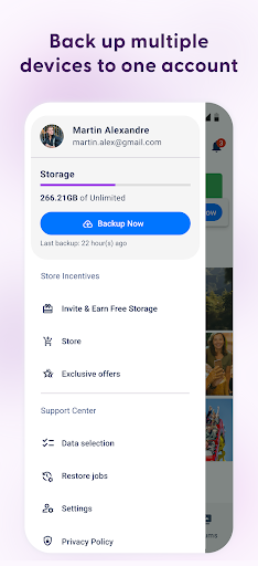 G Cloud Backup Screenshot 4 - AppWisp.com