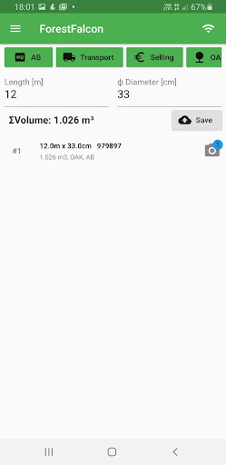 ForestFalcon Screen 2