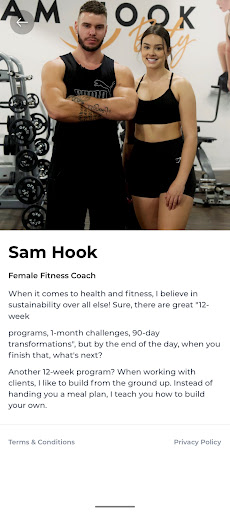 Sam Hook Coach