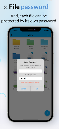 privateFiles Screen 3
