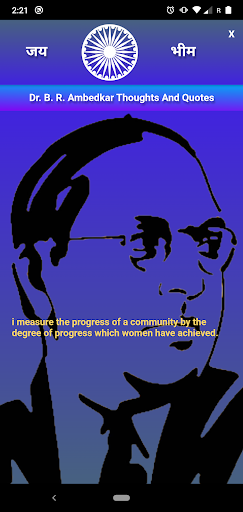 Dr. Ambedkar Thoughts & Quotes Screen 3