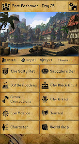 Grim Tides - Old School RPG  screenshots 1