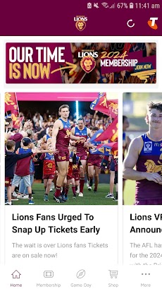Brisbane Lions Official Appのおすすめ画像1