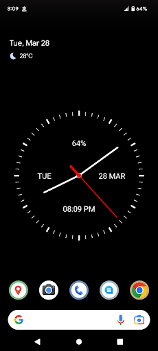 Magic Live Clock Wallpaper App Screen 3
