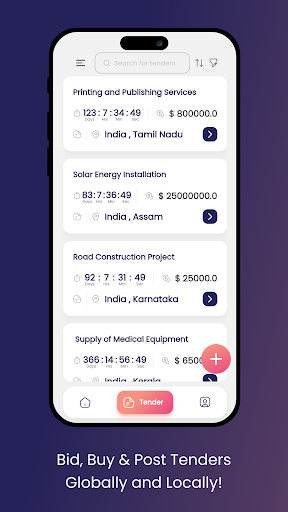 Purchasebids Screen 3