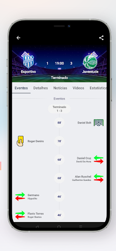 Futebol - AO VIVO Screen 3