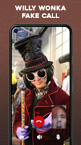 Captura 3 Willy Wonka Fake Video Call android