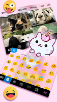 screenshot of Lovely Cat Donuts Keyboard The