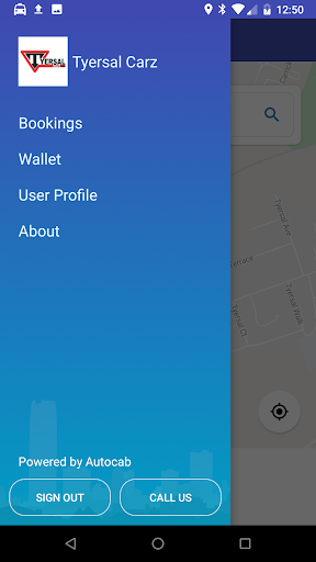 Android application Tyersal Carz screenshort