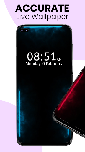 Galaxy Phone Edge Lighting HD Live Wallpaper