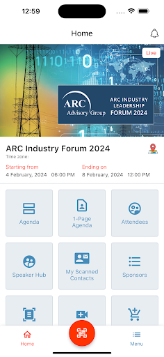 Android application ARC Forum 2024 screenshort