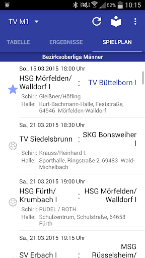 TV Büttelborn Handball Screen 3