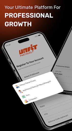 unFIT Partners Screen 2