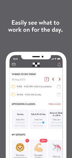 Screenshot of THE GYM at Englewood App