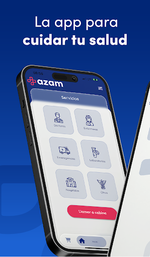 Android application AZAM screenshort
