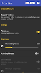 screenshot of Screen Brightness Control Lite