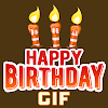 Happy birthday GIFs icon