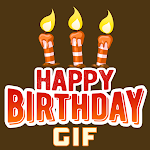 Cover Image of Download Happy birthday GIFs  APK