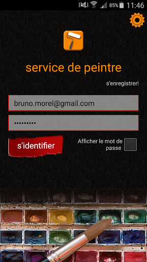 Aperçu de l'application