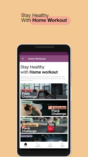 Screenshot of 15 Days Home Workout Challenge