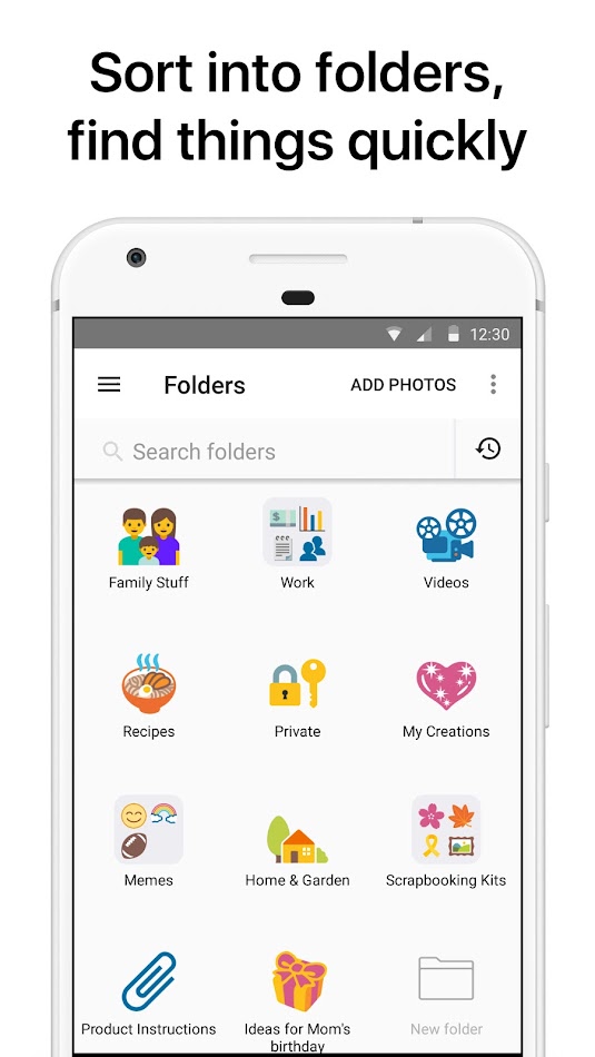 #2. Utiful: Move & Organize Photos (Android) Podle: Utiful Software GmbH