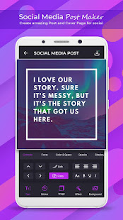 Social Media Post Maker : Social Post Designer 1.1.2 Screenshots 5