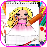 How to Draw Barby Doll icon