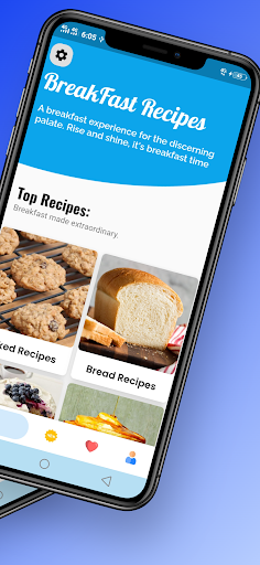 Screenshot of Breakfast Recipes Cookbook