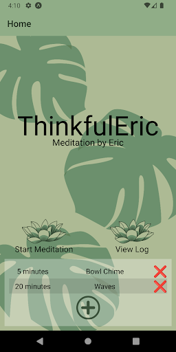 Android application ThinkfulEric screenshort