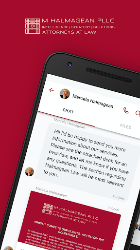 Android application M Halmagean Pllc screenshort