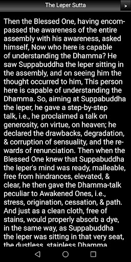 The Leper Sutta - Buddhism Screen 3