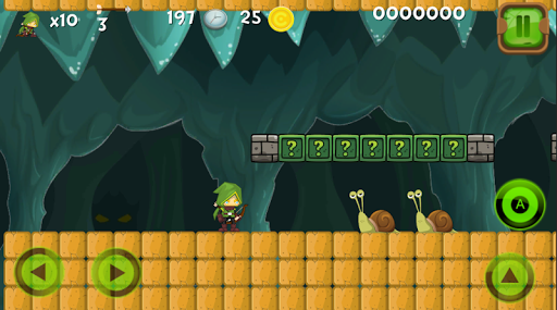 Platformer 2D Archer Matuso Green Arrow Superhero