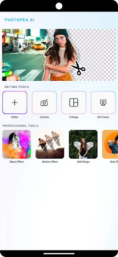 Screenshot of Photo Pea : Ai Photo Editor