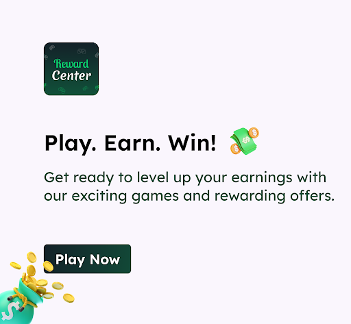 Android application RewardCenter: Play, Earn & Win screenshort