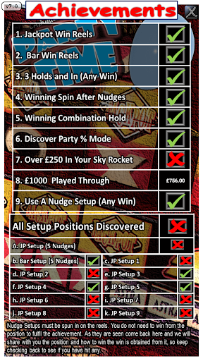 PartyTime Arena UK Slot Screen 2