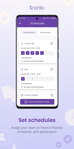 Kronio Work Attendance Screenshot 3 - AppWisp.com