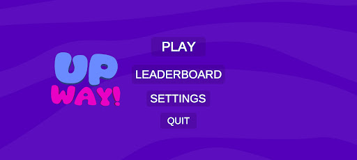 Android application UP WAY! screenshort