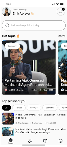 Android application maos - Daily News screenshort