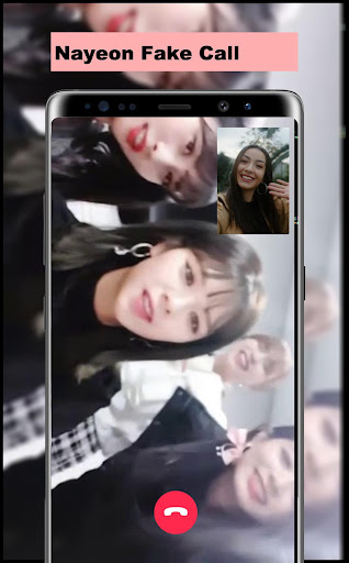 Nayeon Fake Call Screen 3