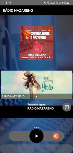 Android application RÁDIO NAZARENO screenshort