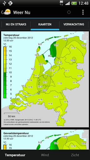 Weer Nu - Weerbericht en Radar Screen 2